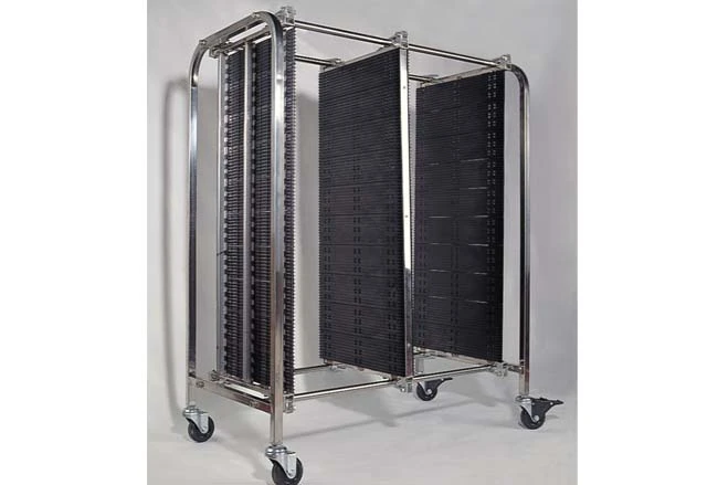 Antistatic PCB storage trolley Antistatic PCB storage trolley